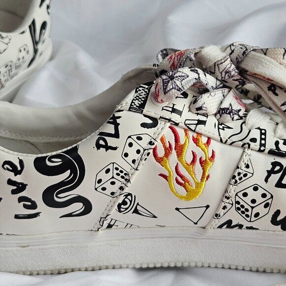 Zara Designer Protest Graffiti Men's Shoes - Picture 14 of 14